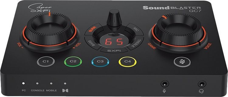 Produktbild: CREATIVE Sound Blaster GC7 Game Streaming USB DAC und Super X-Fi
