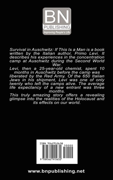 Produktbild: Survival in Auschwitz