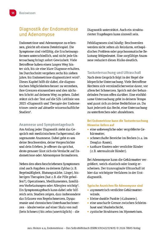 Produktbild: Endometriose - Das Selbsthilfebuch