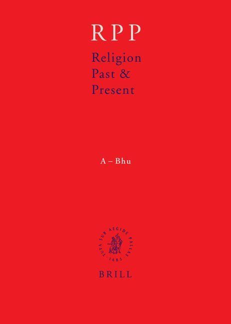 Produktbild: Religion Past and Present, Volume 1 (A-Bhu)