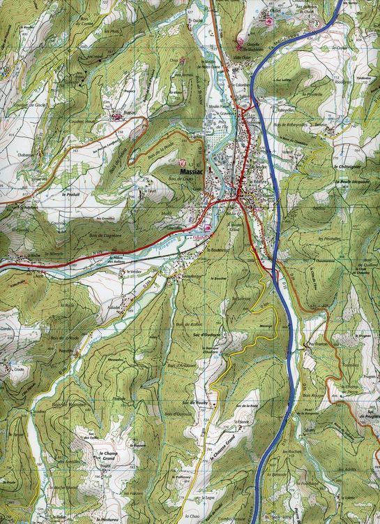 Produktbild: Massiac-Ardes 1:25 000