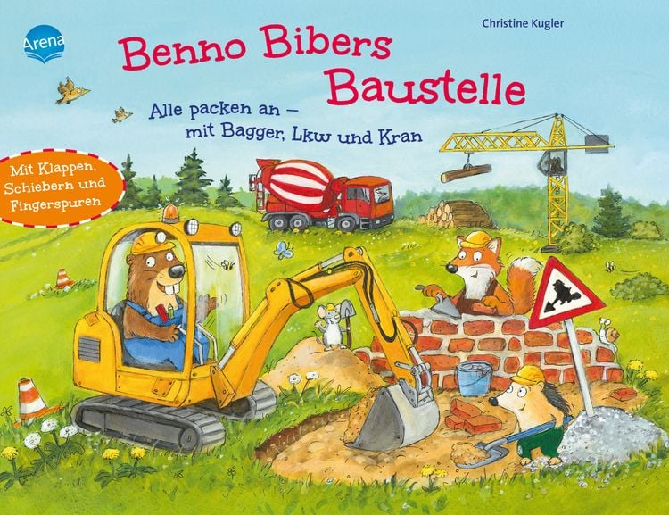 Produktbild: Benno Bibers Baustelle. Alle packen an, mit Bagger, LKW und Kran