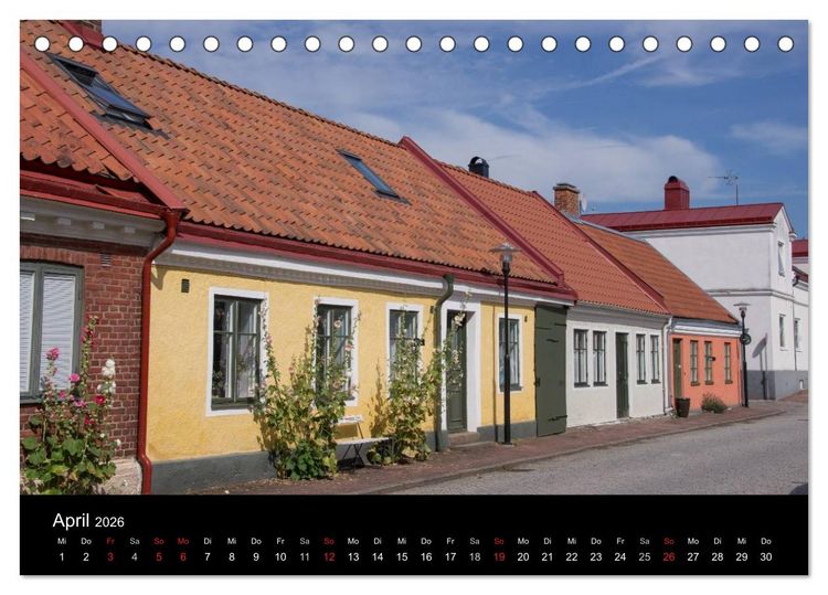 Produktbild: Wundersch&ouml;nes Schweden (Tischkalender 2026 DIN A5 quer), CALVENDO Monatskalender