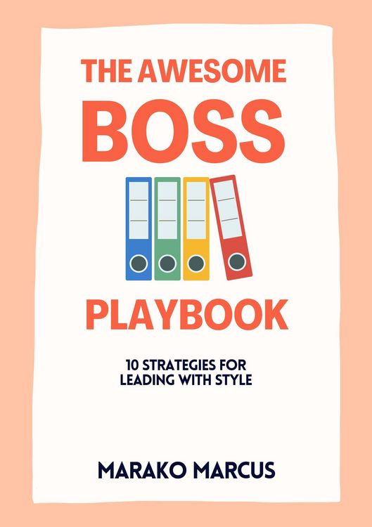 Produktbild: The Awesome Boss Playbook: 10 Strategies for Leading with Style
