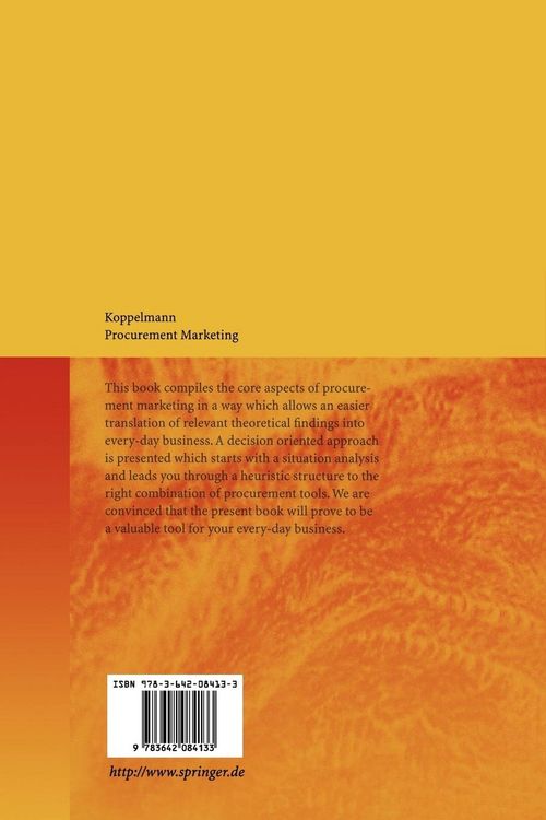 Produktbild: Procurement Marketing