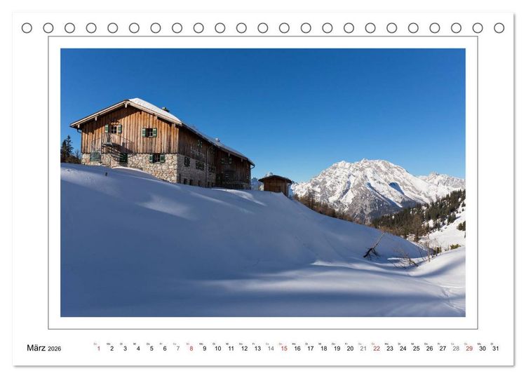 Produktbild: Rund um den Watzmann (Tischkalender 2026 DIN A5 quer), CALVENDO Monatskalender