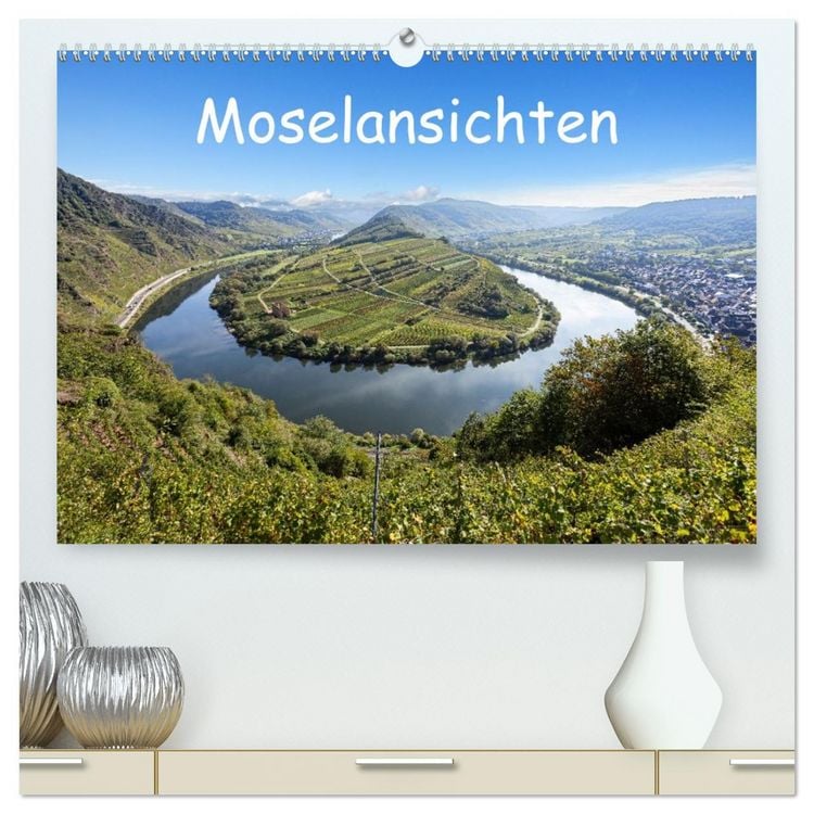 Produktbild: Moselansichten (hochwertiger Premium Wandkalender 2026 DIN A2 quer), Kunstdruck in Hochglanz