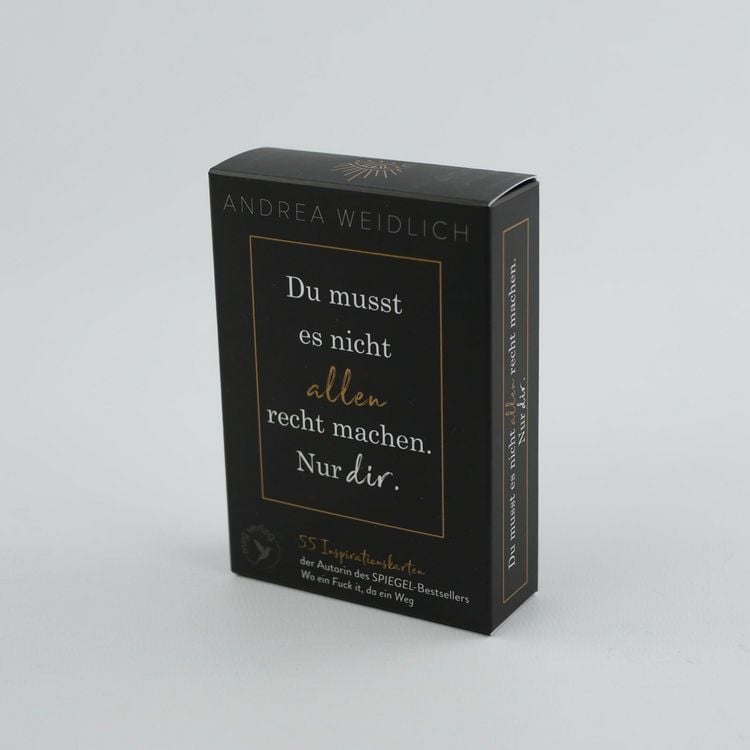 Produktbild: Du musst es nicht allen recht machen. Nur dir.