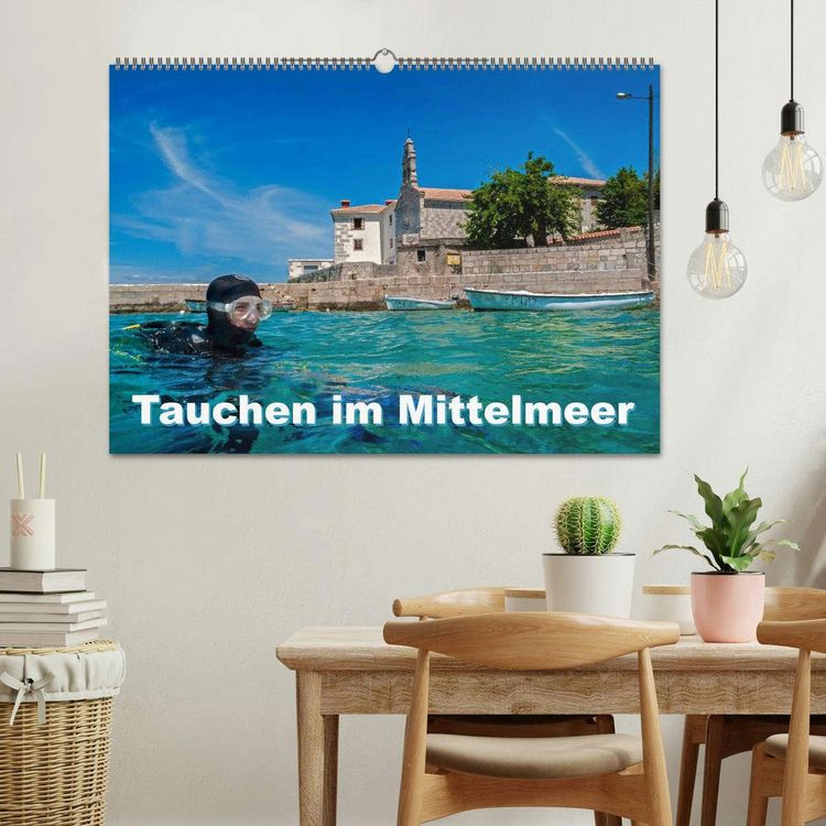 Produktbild: Tauchen im Mittelmeer (Wandkalender 2026 DIN A2 quer), CALVENDO Monatskalender