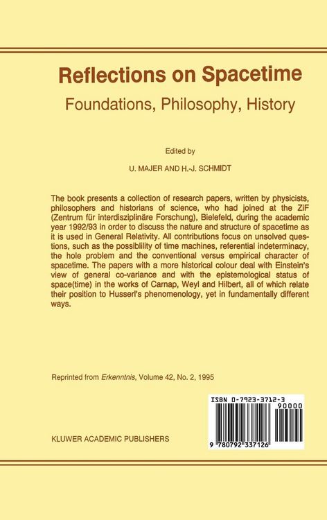 Produktbild: Reflections on Spacetime