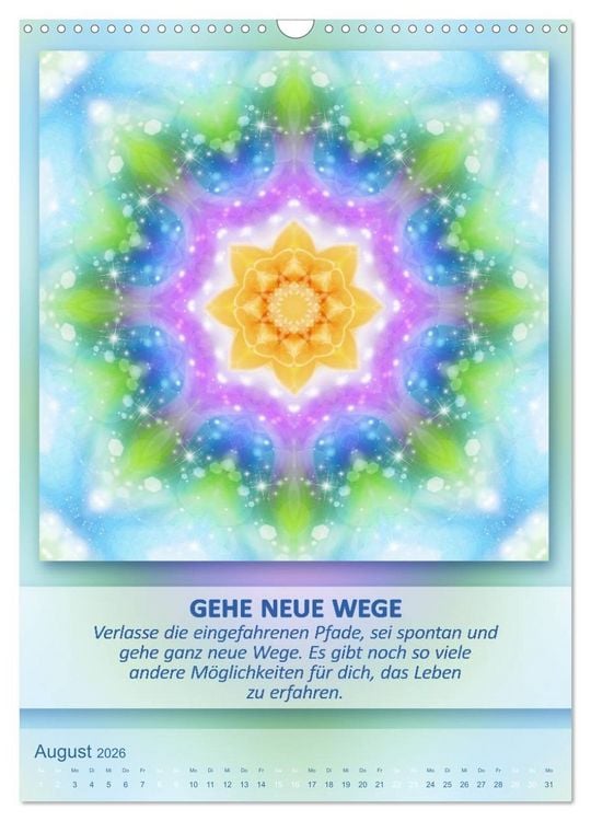 Produktbild: Light Energy Mandalas - Kalender - Vol. 2 (Wandkalender 2026 DIN A3 hoch), CALVENDO Monatskalender