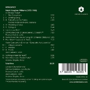 Produktbild: Vaughan Williams: Retrospect