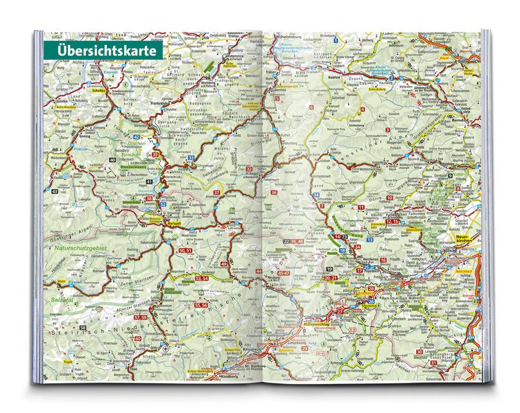 Produktbild: KOMPASS Wanderf&uuml;hrer Wiener Hausberge, 60 Touren mit Extra-Tourenkarte
