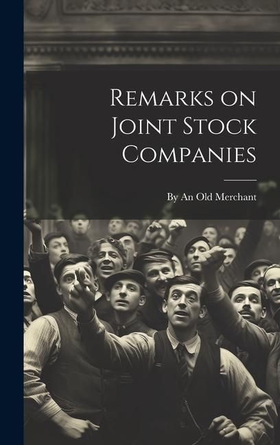 Produktbild: Remarks on Joint Stock Companies