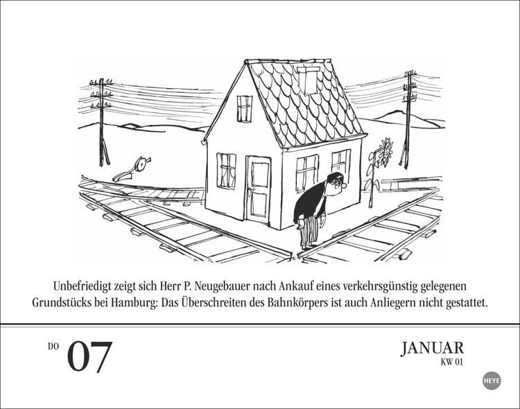Produktbild: Loriot Tagesabrei&szlig;kalender 2027
