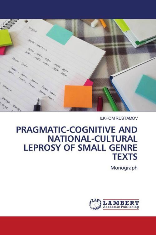 Produktbild: Pragmatic-Cognitive and National-Cultural Leprosy Of Small Genre Texts