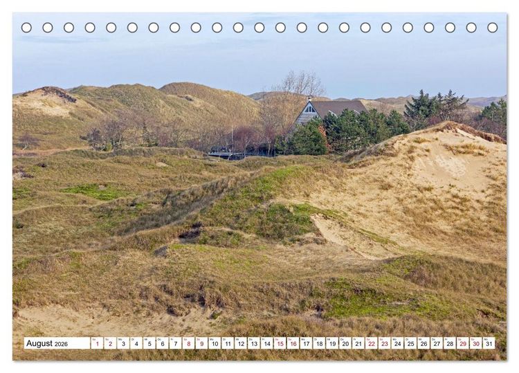 Produktbild: Wintertage auf Norderney (Tischkalender 2026 DIN A5 quer), CALVENDO Monatskalender