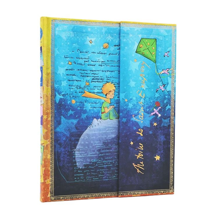 Produktbild: Saint-Exup&eacute;ry, The Little Prince (Embellished Manuscripts Collection) Ultra Unlined Hardcover Journal (Wrap Closure)