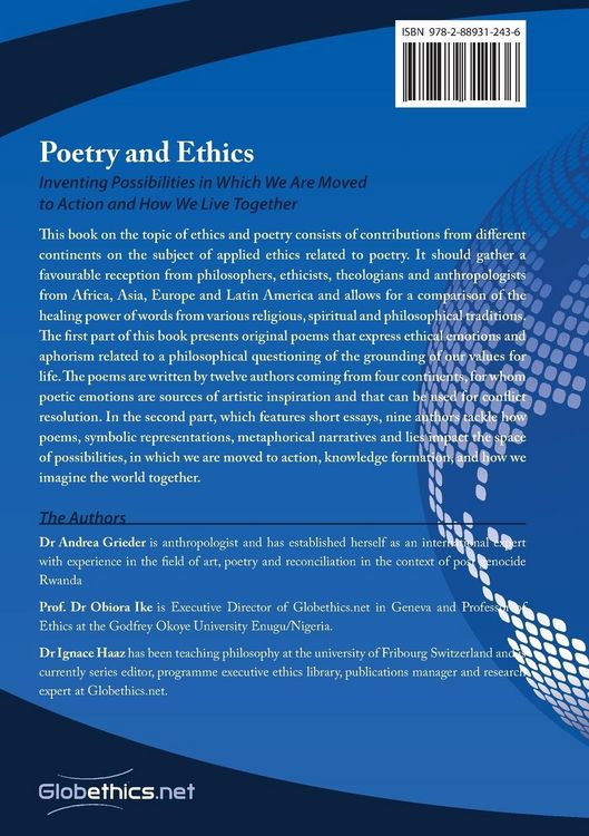 Produktbild: Poetry and Ethics