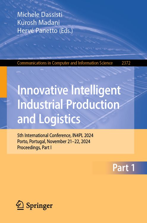 Produktbild: Innovative Intelligent Industrial Production and Logistics