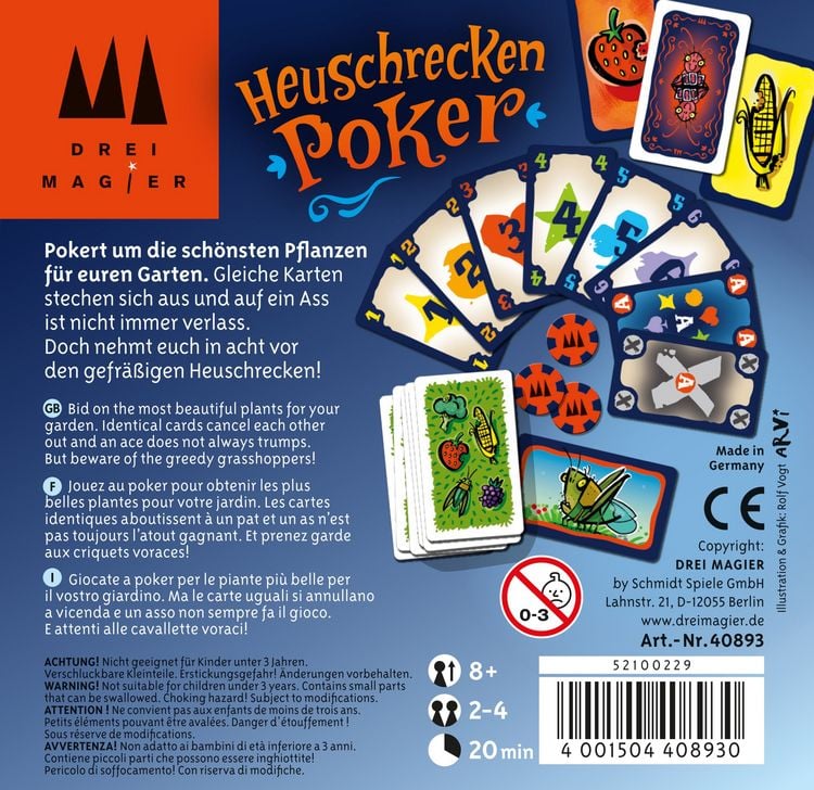 Produktbild: Heuschrecken Poker