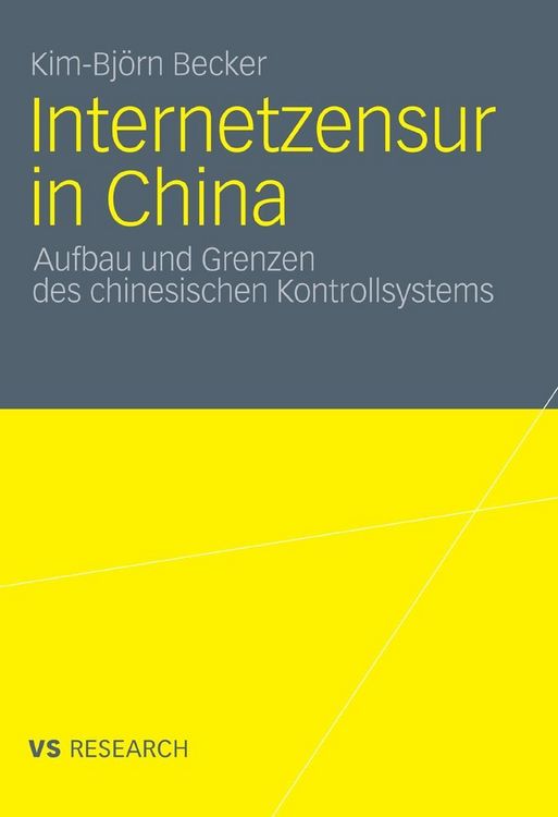 Produktbild: Internetzensur in China