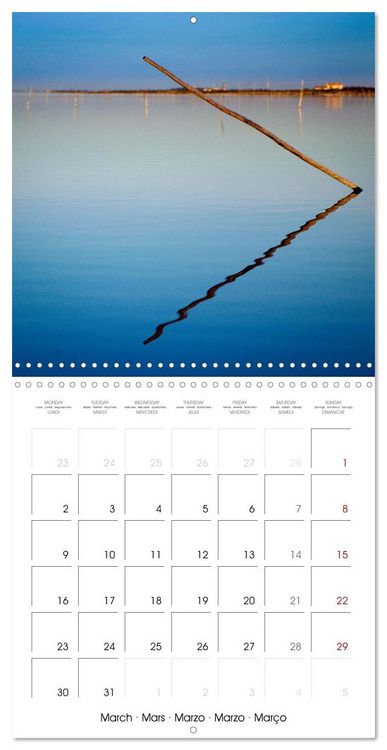 Produktbild: E&acute;tang de Thau en Me&acute;diterrane&acute;e (Calendrier mural carr&eacute; 2026 30x30 cm) Calendrier double avec une page pour vos prises de notes