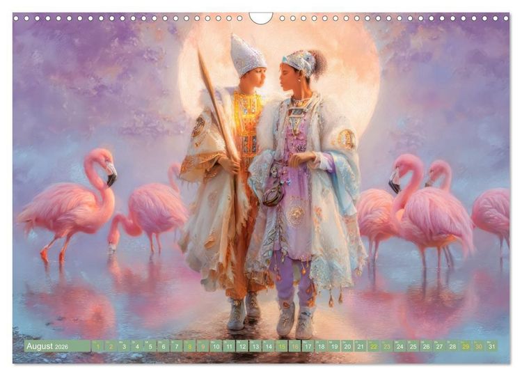 Produktbild: Imaginative Werke - Wunderbar m&auml;rchenhaft (Wandkalender 2026 DIN A3 quer), CALVENDO Monatskalender