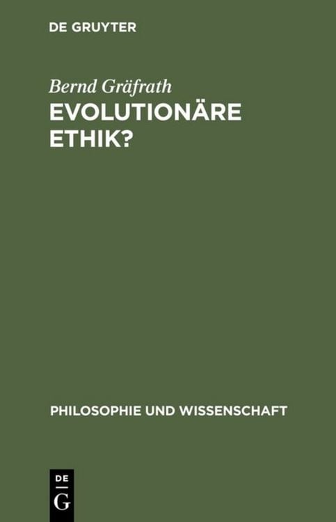 Produktbild: Evolution&auml;re Ethik?