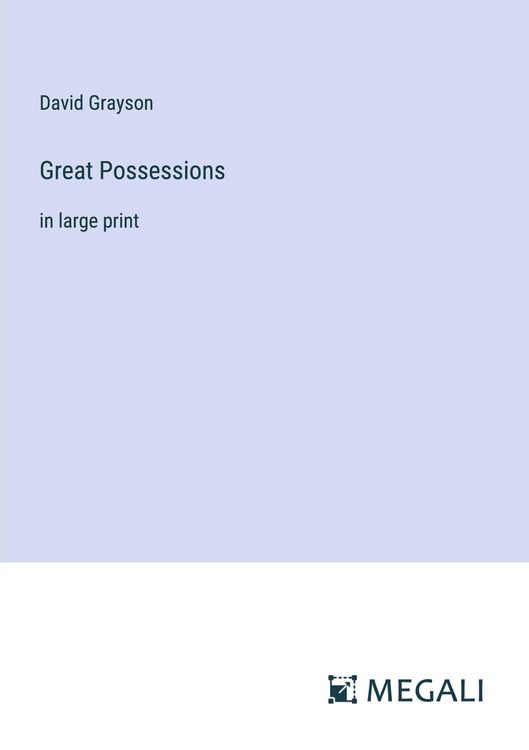 Produktbild: Great Possessions