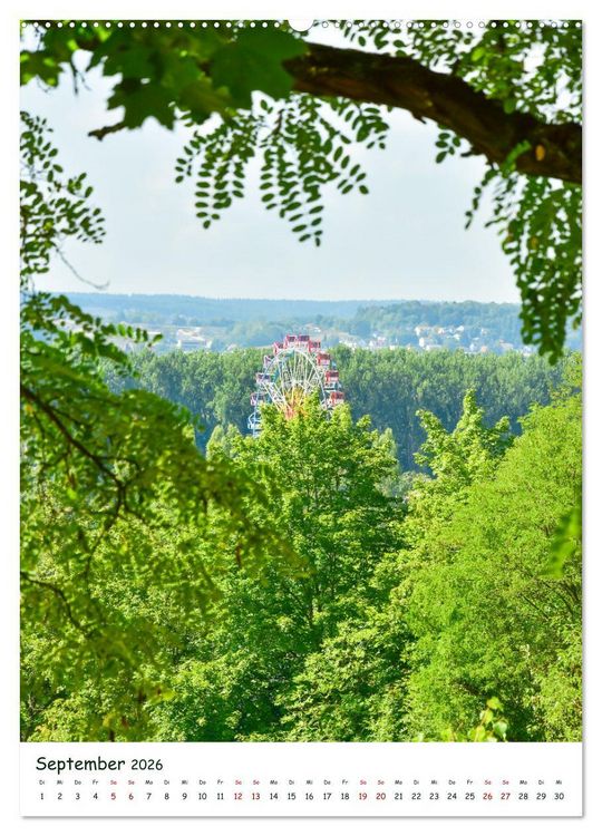 Produktbild: Regensburg G&auml;rten und Stadtparks (Wandkalender 2026 DIN A2 hoch), CALVENDO Monatskalender