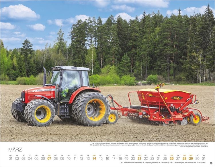 Produktbild: Starke Traktoren Posterkalender 2027