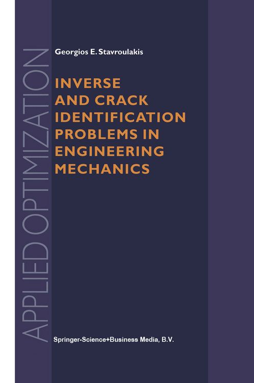 Produktbild: Inverse and Crack Identification Problems in Engineering Mechanics