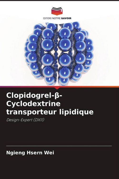 Produktbild: Clopidogrel-&iquest;-Cyclodextrine transporteur lipidique