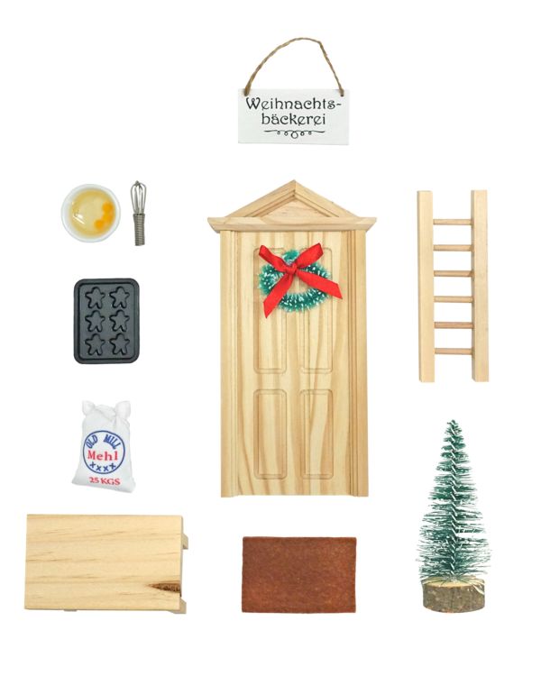 Produktbild: Wichtelt&uuml;re 'Weihnachtsb&auml;ckerei'