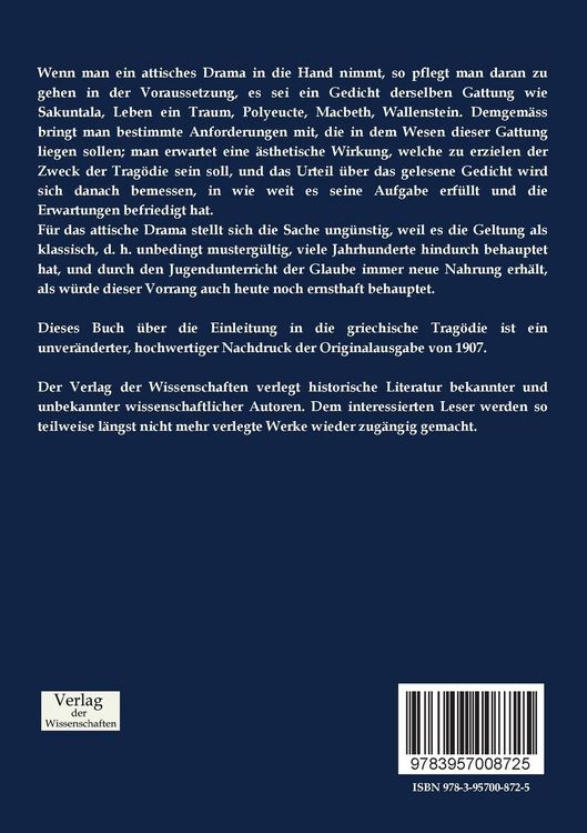 Produktbild: Die griechische Trag&ouml;die