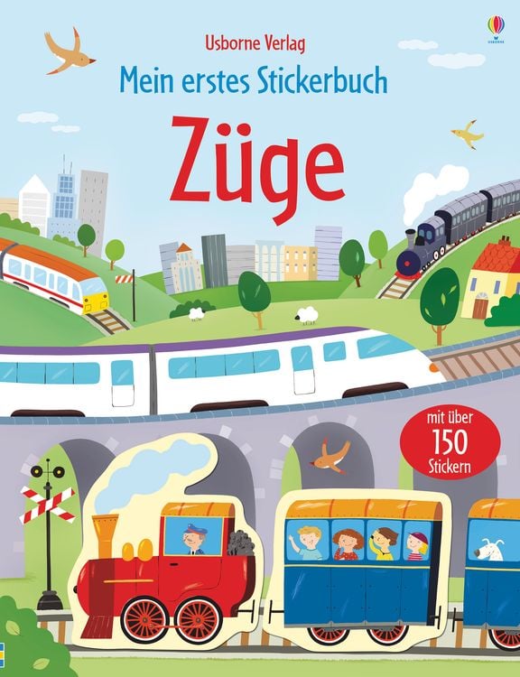 Bild vom Artikel Mein erstes Stickerbuch: Züge vom Autor Sam Taplin