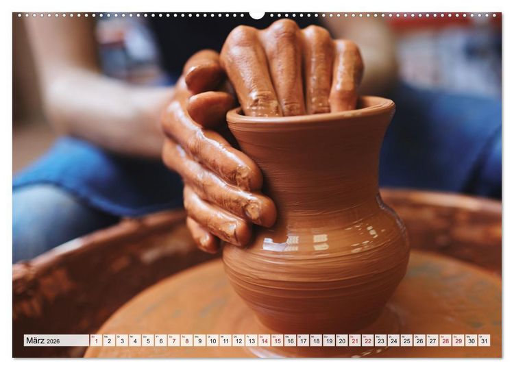 Produktbild: Handwerk &ndash; Freude an der Arbeit (hochwertiger Premium Wandkalender 2026 DIN A2 quer), Kunstdruck in Hochglanz