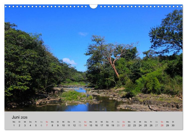 Produktbild: Costa Rica (Wandkalender 2026 DIN A3 quer), CALVENDO Monatskalender