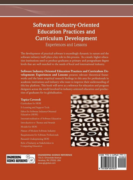 Produktbild: Software Industry-Oriented Education Practices and Curriculum Development
