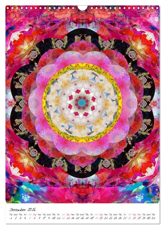 Produktbild: MANDALA COMPOSITIONS (Wall Calendar 2026 DIN A3 portrait), CALVENDO 12 Month Wall Calendar