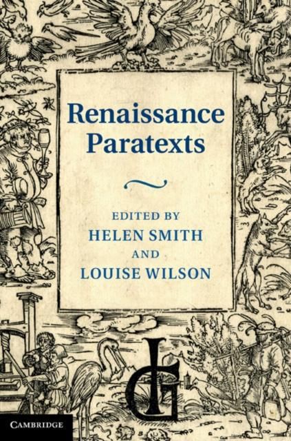 Produktbild: Renaissance Paratexts