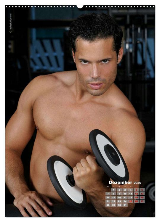 Produktbild: Nachts im Fitness (hochwertiger Premium Wandkalender 2026 DIN A2 hoch), Kunstdruck in Hochglanz