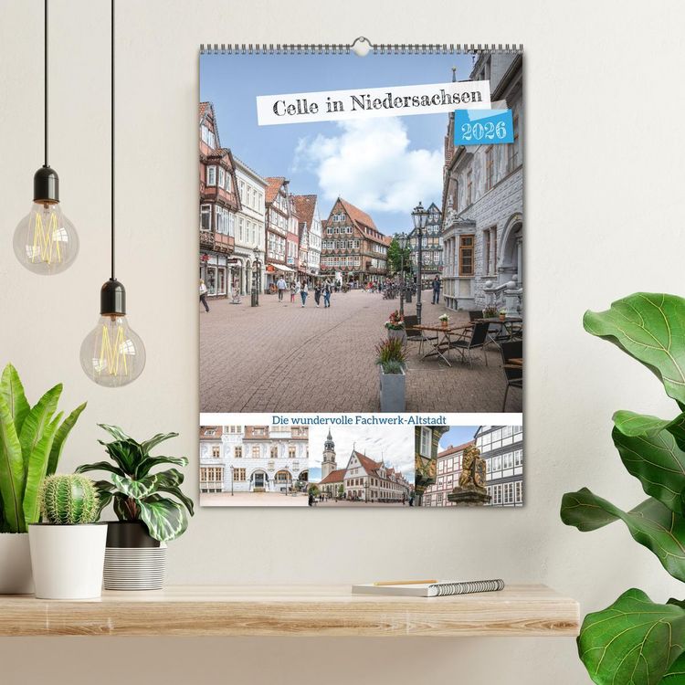 Produktbild: Celle in Niedersachsen (Wandkalender 2026 DIN A2 hoch), CALVENDO Monatskalender