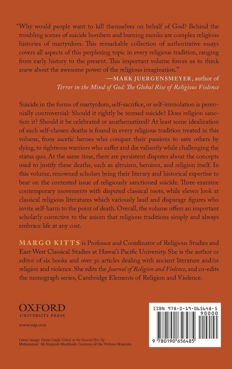 Produktbild: Martyrdom, Self-Sacrifice, and Self-Immolation