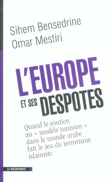 Produktbild: L'Europe et ses despotes: Quand le soutien au 'mod&egrave;le tunisien' dans