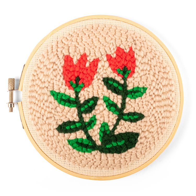 Produktbild: Tulips Punch Needle Kit