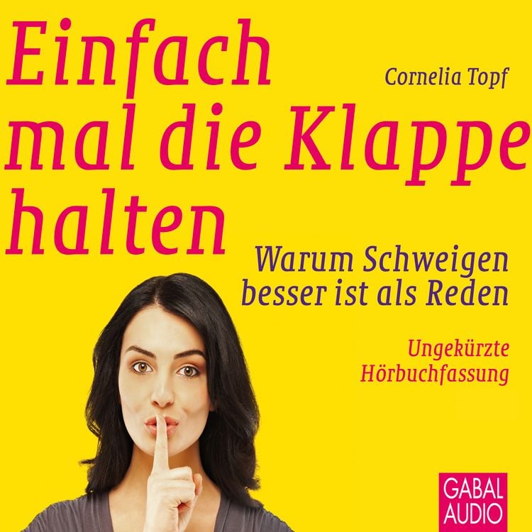 Produktbild: Einfach mal die Klappe halten