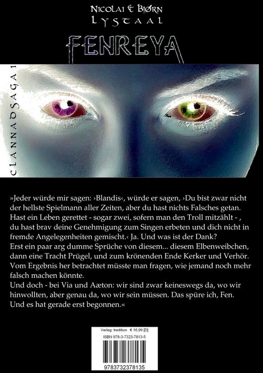 Produktbild: Fenreya: Die Monde aber sprachen