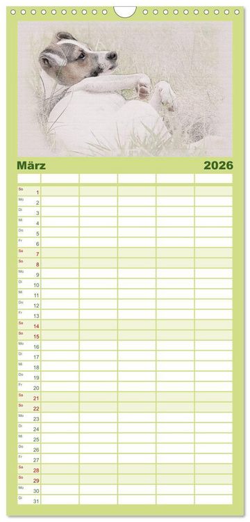 Produktbild: Familienplaner 2026 - Bodeguero Andaluz 2026 mit 5 Spalten (Wandkalender, 21 x 45 cm) CALVENDO